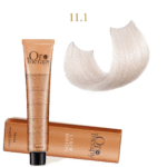 Oro Therapy 24K Color Keratin with Gold & Argan Oil  (Ammonia Free) 11.1 Süper Açık Platin Kül Sarı 100 ml